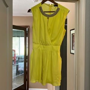 Yellow romper